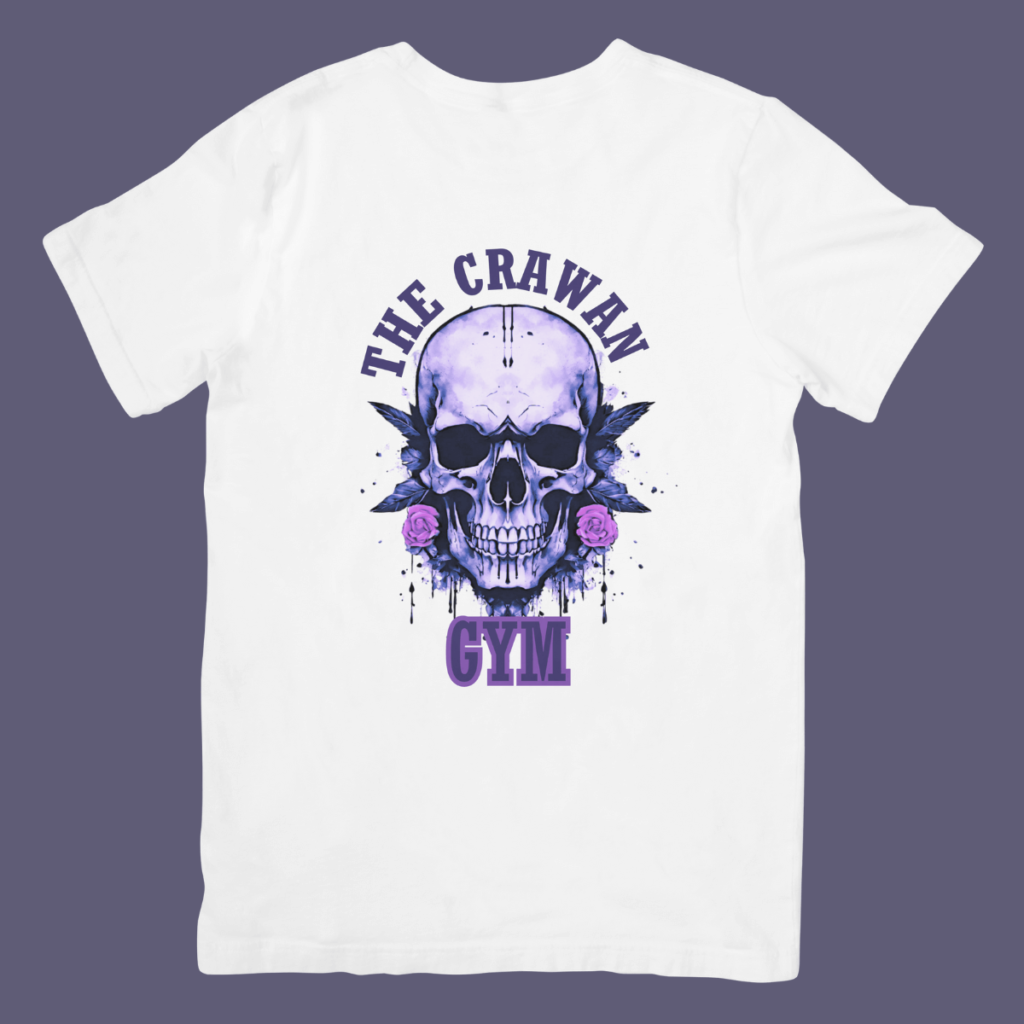 The Crawan Gym Purple_White