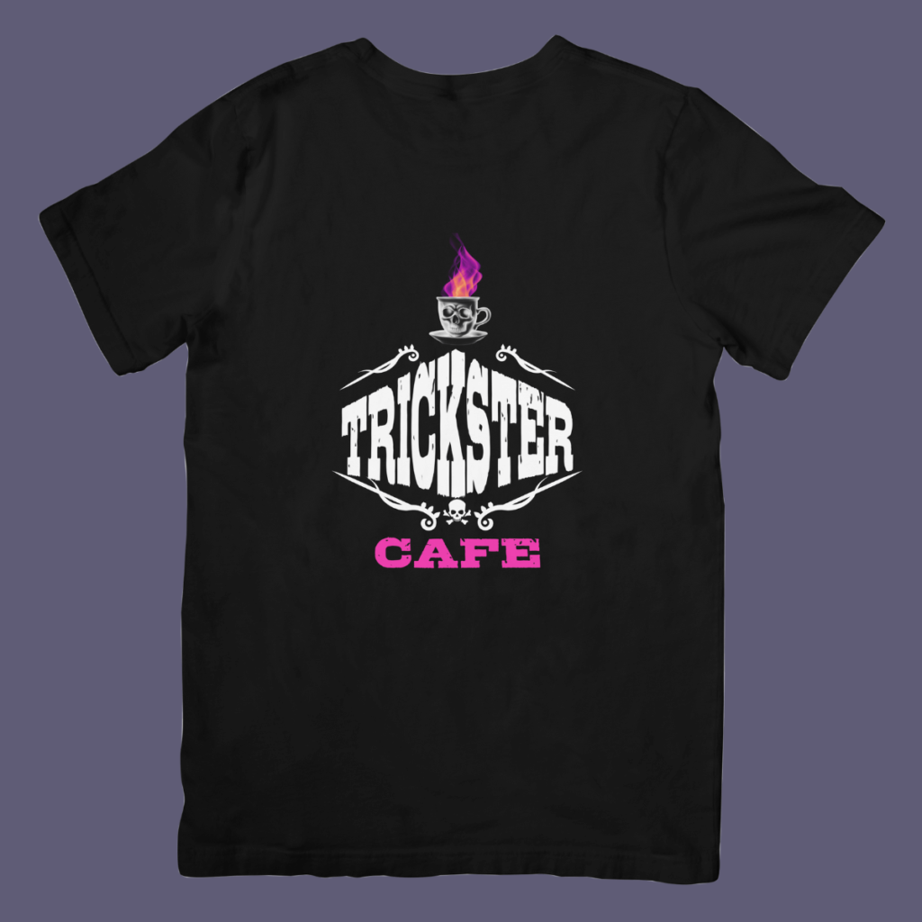 Trickster T-shirt White_Pink