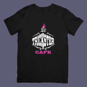 Trickster T-shirt White_Pink